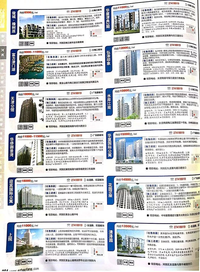 一張21年前的天津房地產廣告，看完后我淚崩了